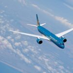 Chuyến bay sắp hạ cánh tại Cam Ranh