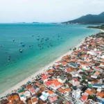 Bãi biển Dốc Lết, Khánh Hoà. Ảnh: VnExpress.