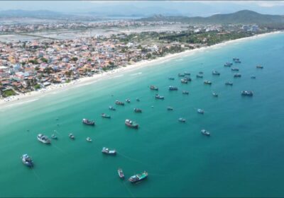 Dốc Lết từ flycam của du khách