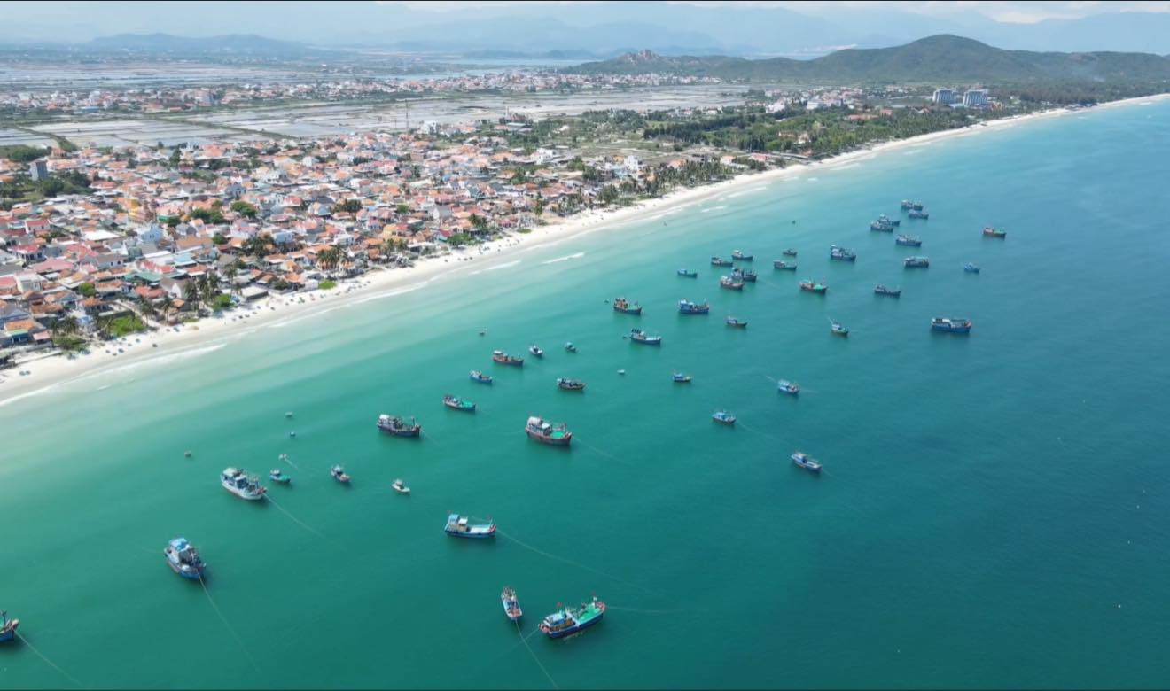 Dốc Lết từ flycam của du khách