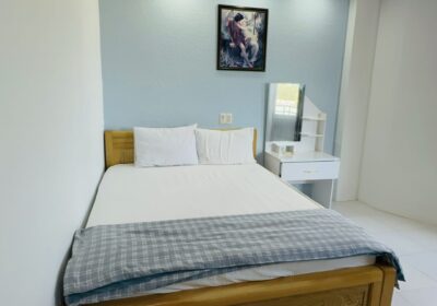 Nội thất phòng 1 giường tại Blue Ocean