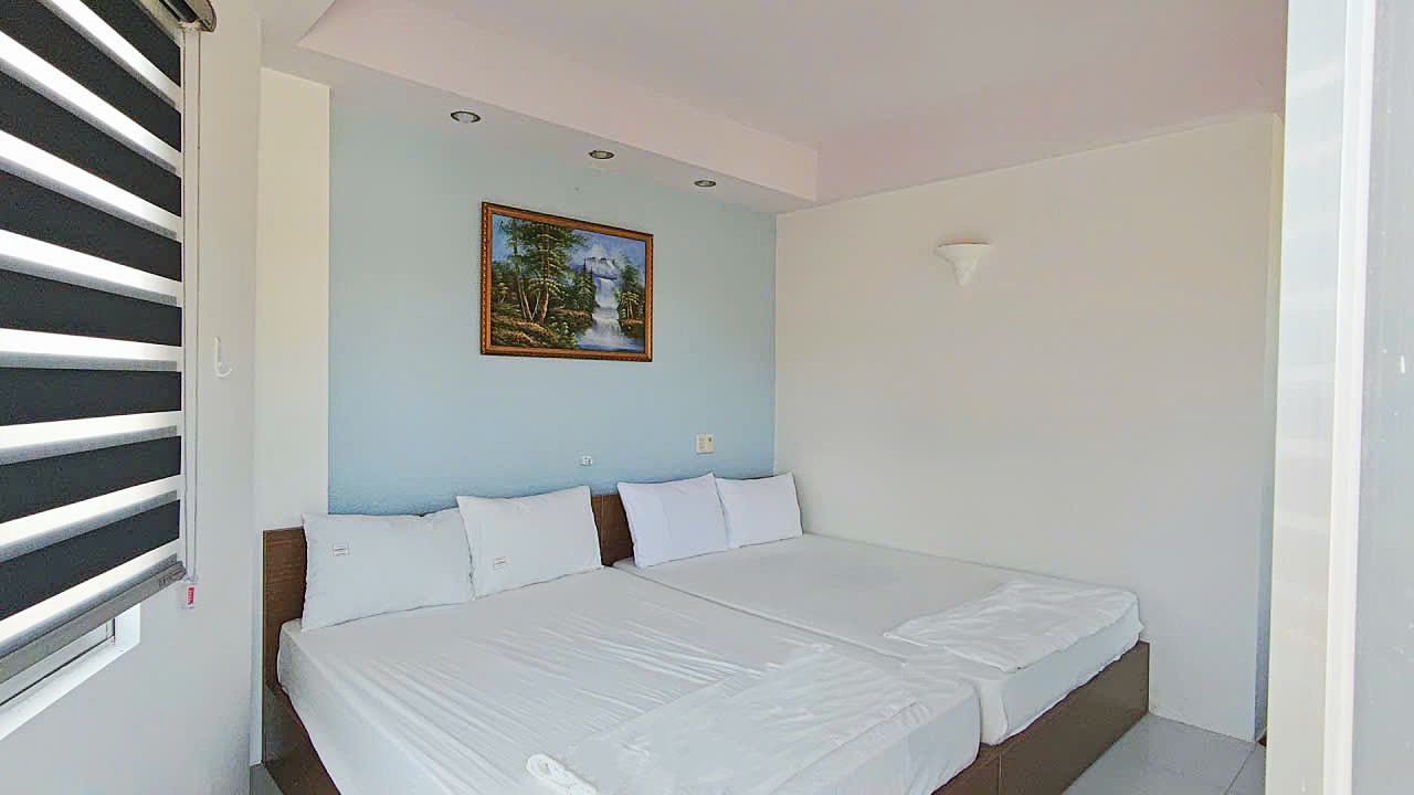 Nội thất phòng 2 giường Blue Ocean