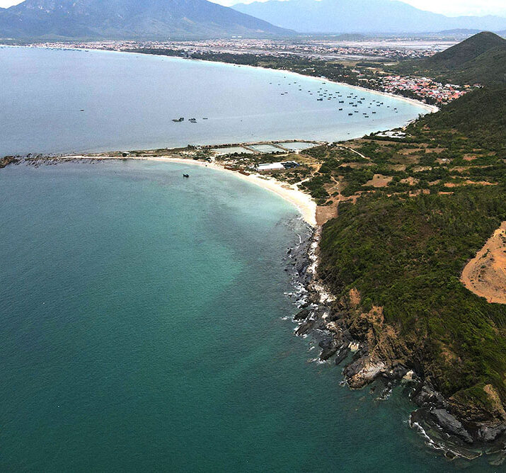 Mũi Dù từ trên cao Mũi Dù từ trên cao