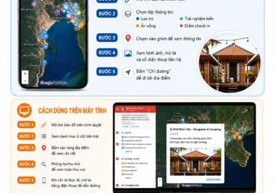 Hướng dẫn xem bản đồ làng chài Ninh Vân